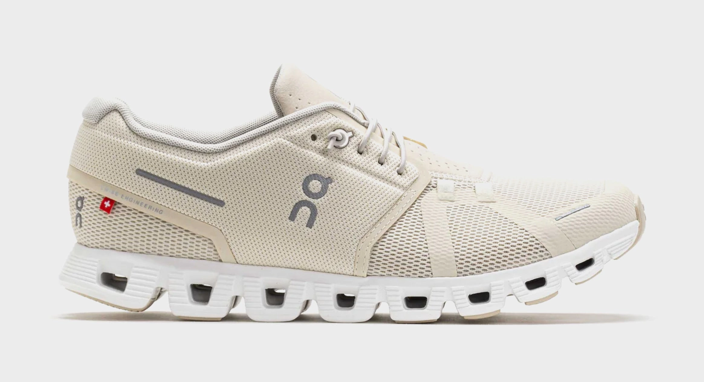 Cloud 5 Mens Running Shoes (Cream/Sand) on running shoes latest models performance