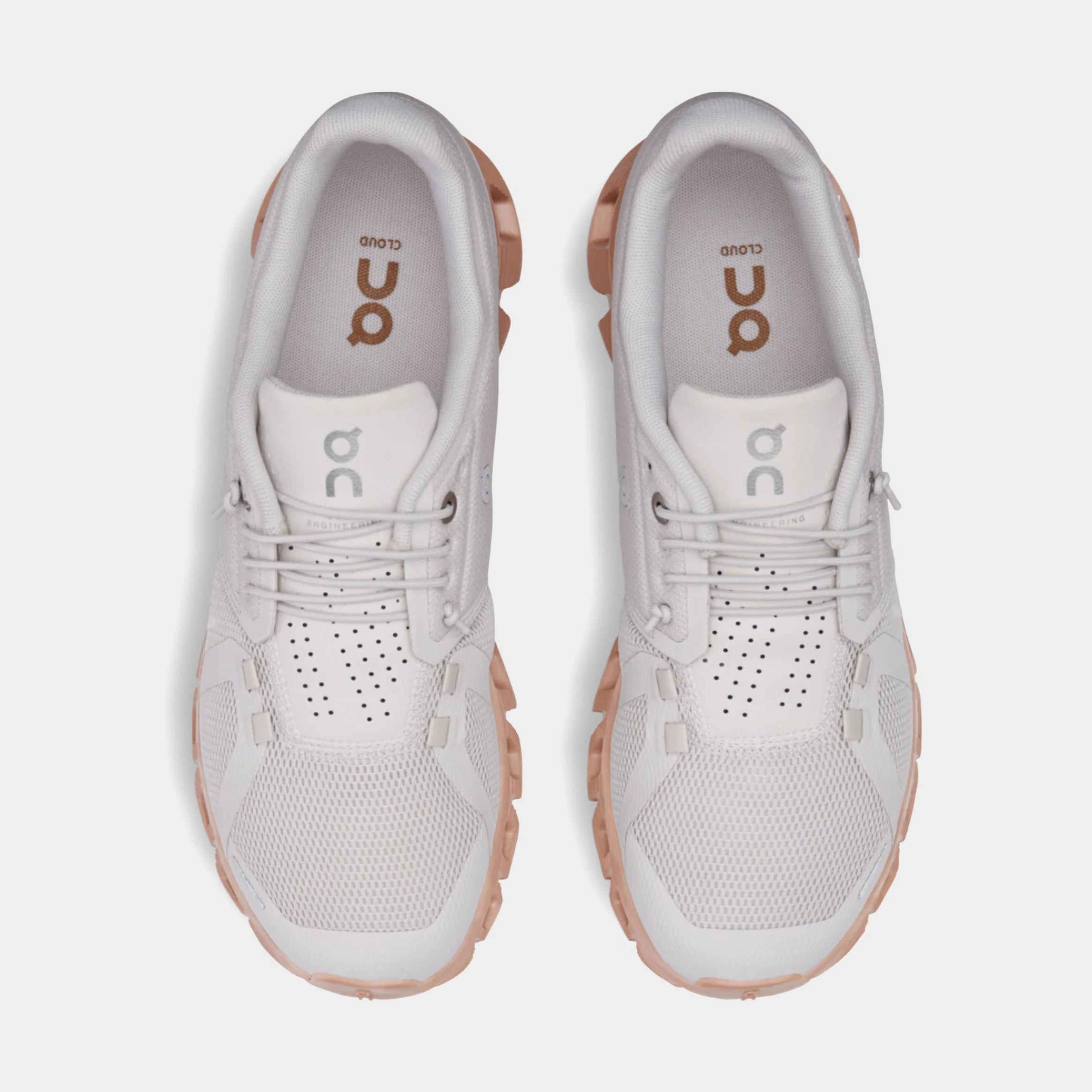 Cloud 5 Running Shoes (Sand/Rosebrown) On Running Womens Shoes