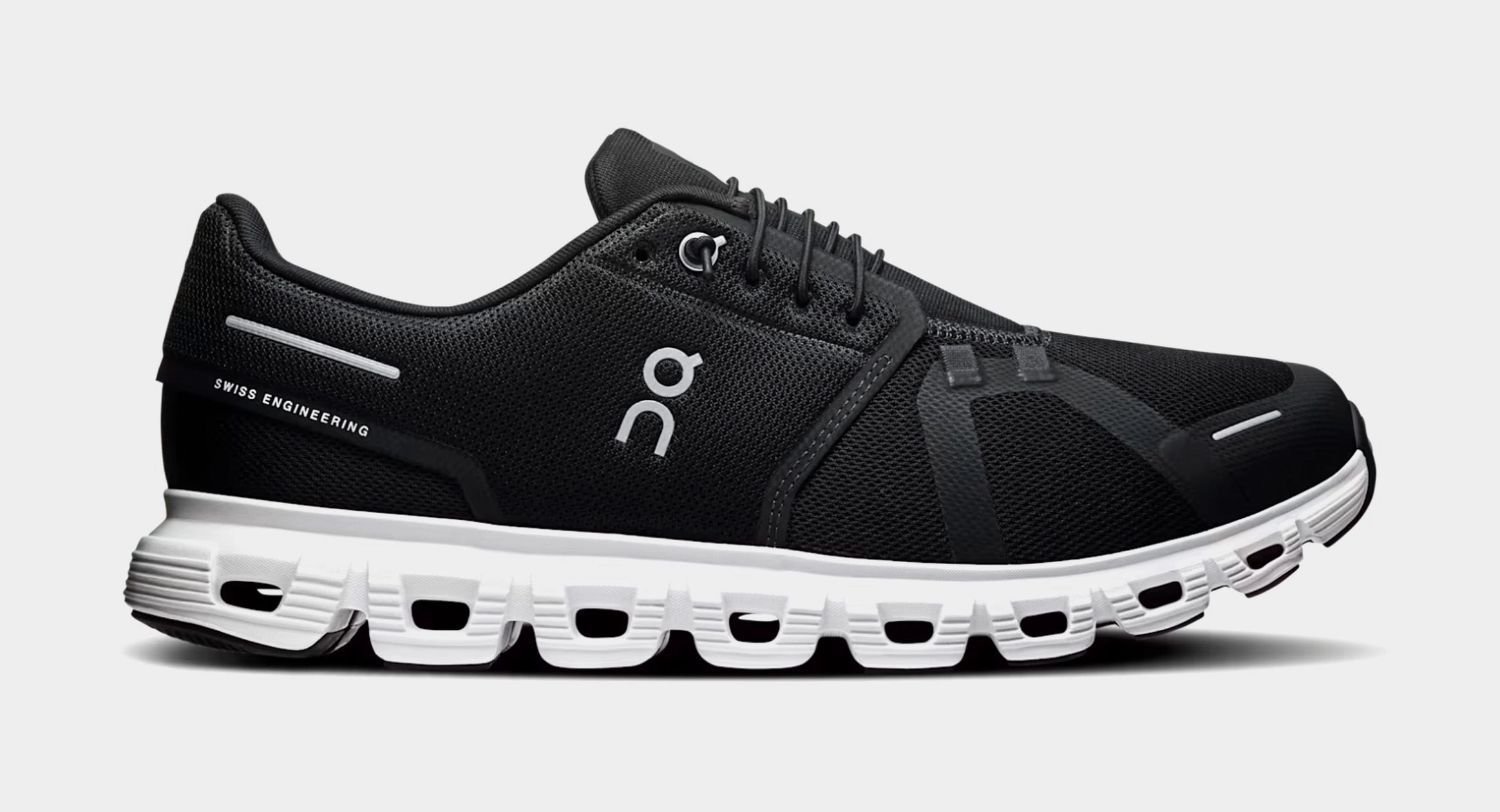 Cloud 6 Mens Running Shoes (Black/White) on running shoes latest models performance