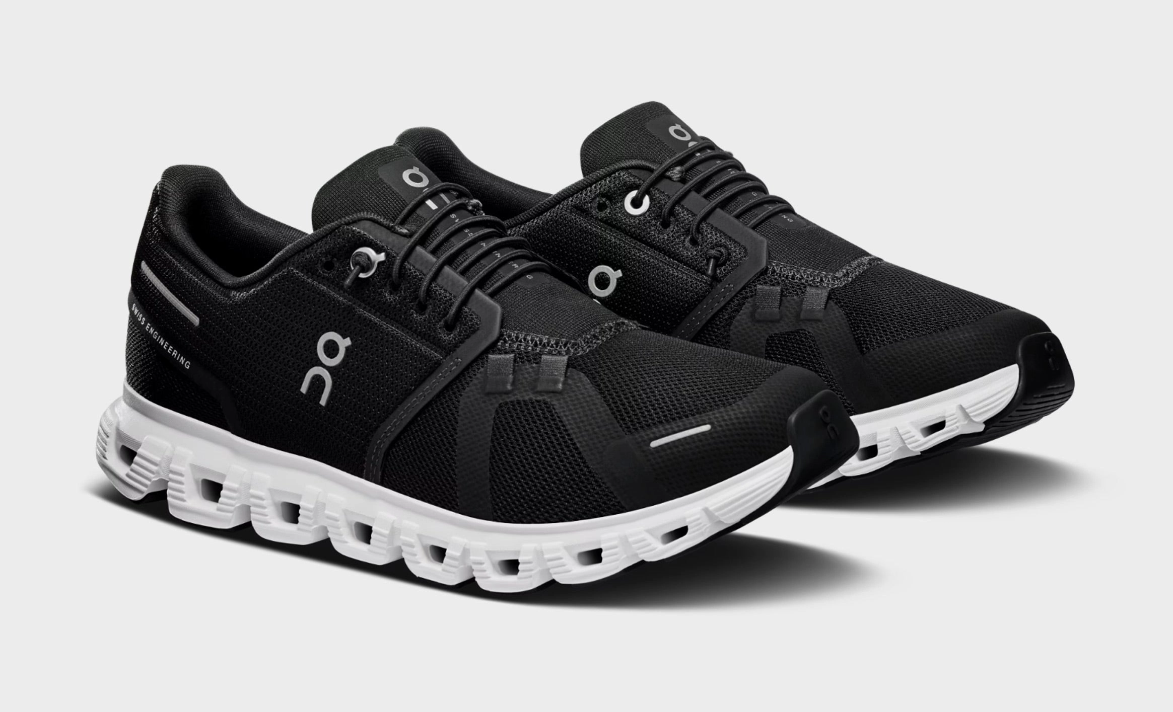 Cloud 6 Womens Running Shoes (Black/White) On Running Womens Shoes