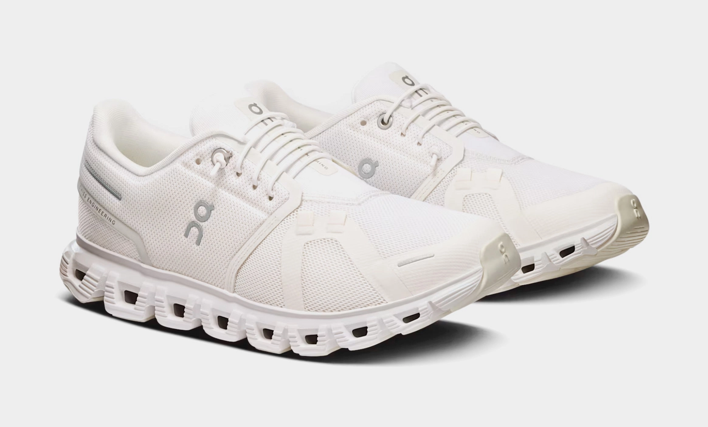 Cloud 6 Womens Running Shoes (White/White) On Running Womens Shoes