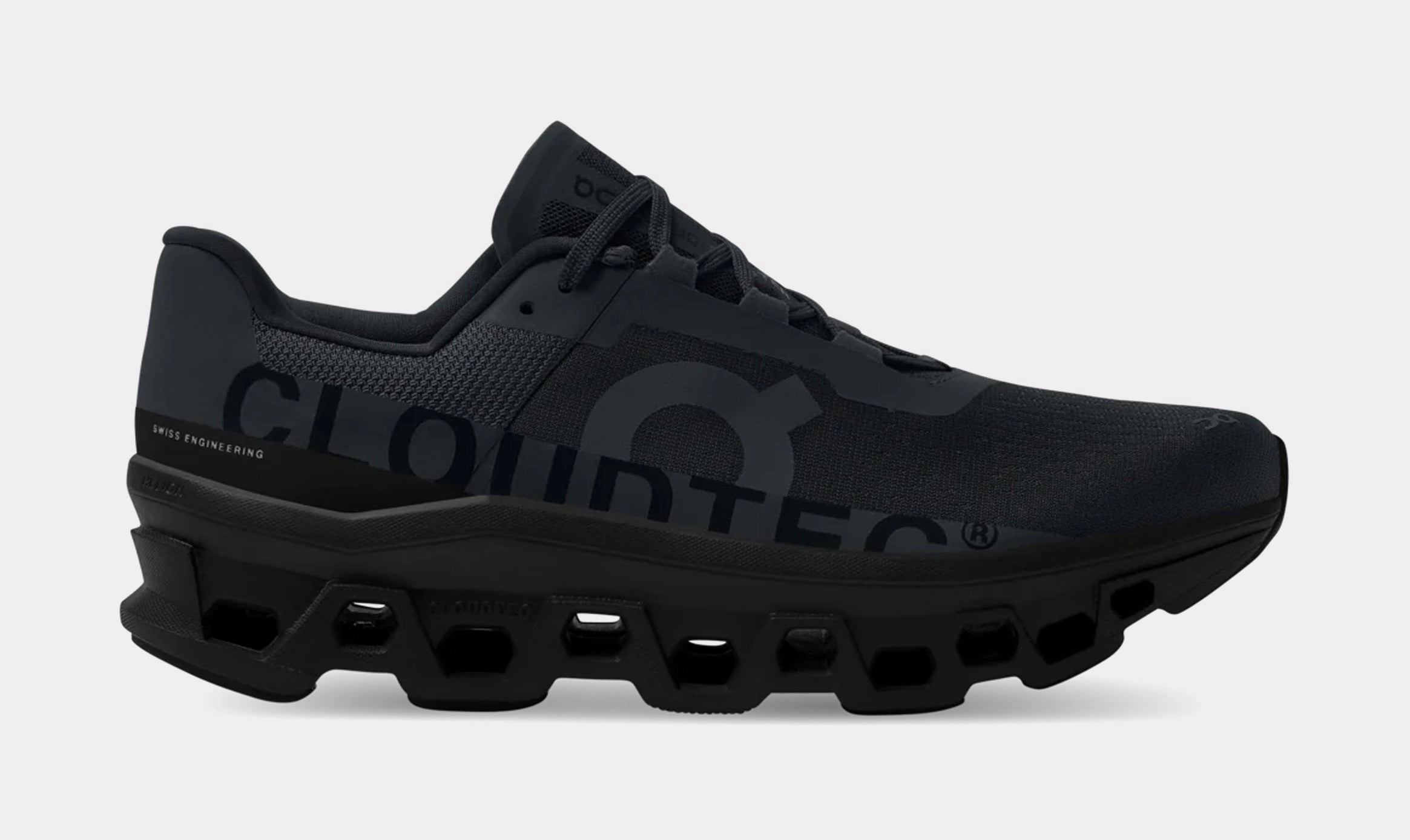 Cloudmonster Mens Running Shoes (All Black) on running shoes latest models performance