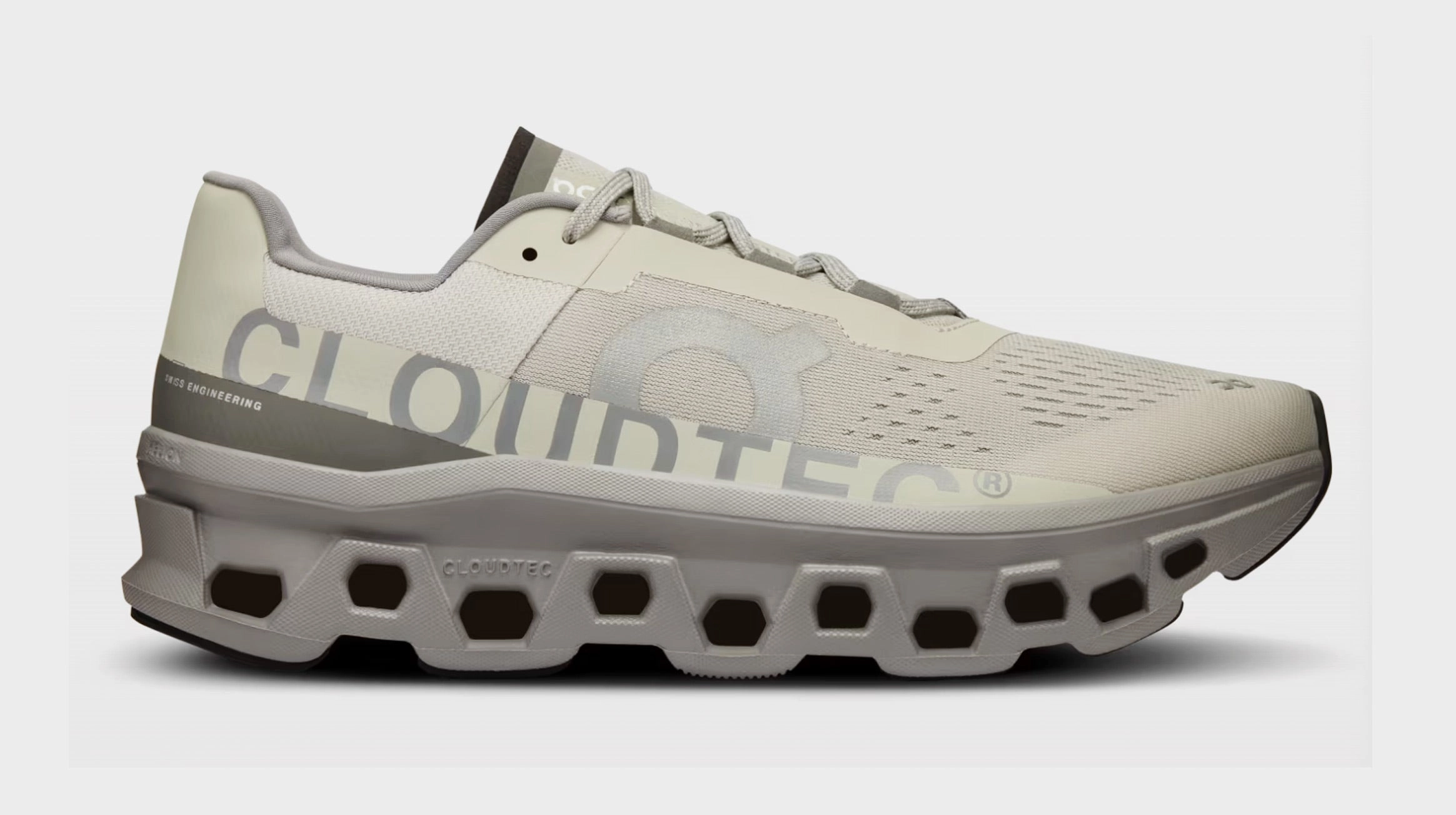 Cloudmonster Mens Running Shoes (Ice/Alloy) on running shoes latest models performance