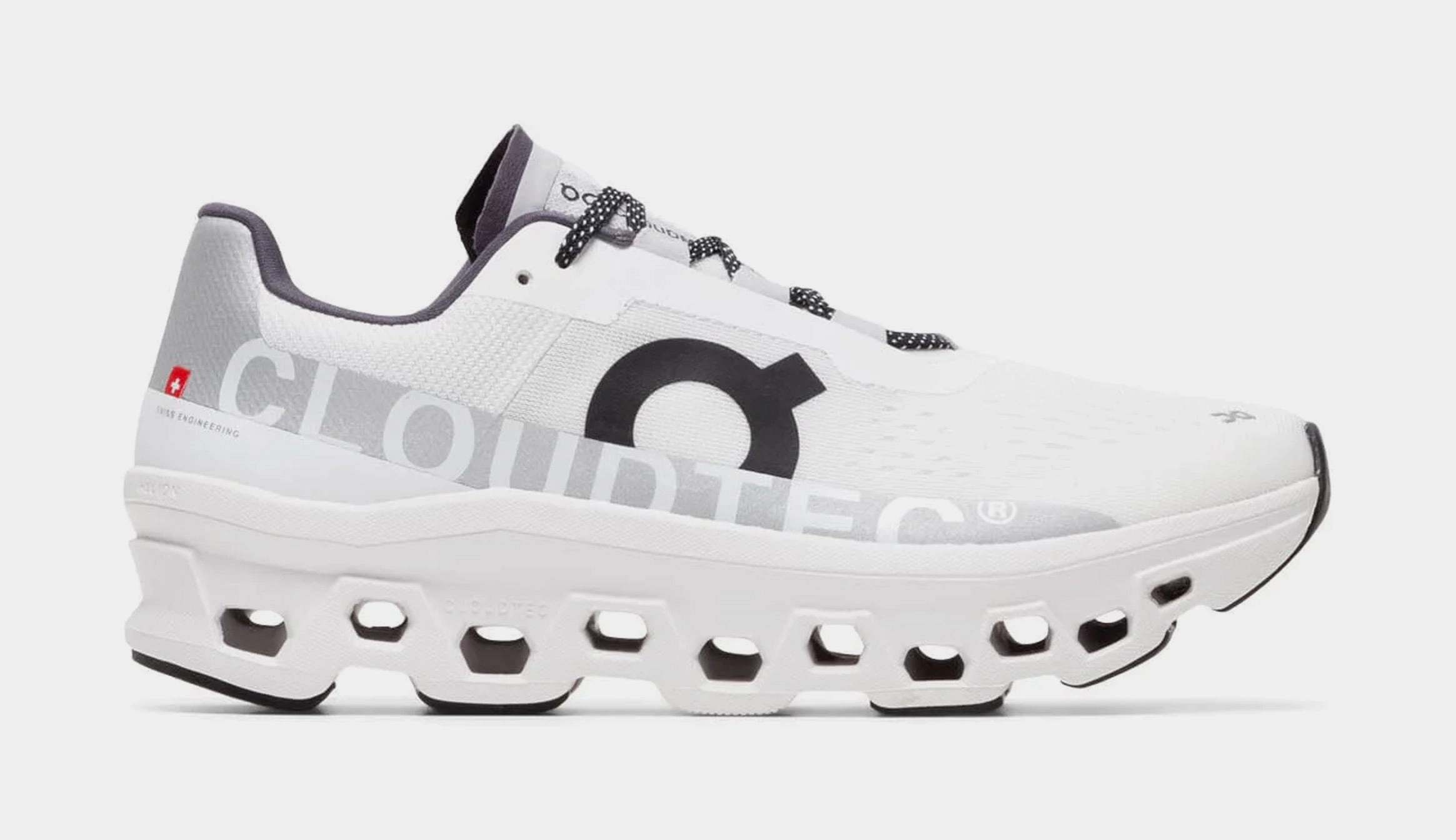 Cloudmonster Mens Running Shoes (Undyed White/White) on running shoes latest models performance