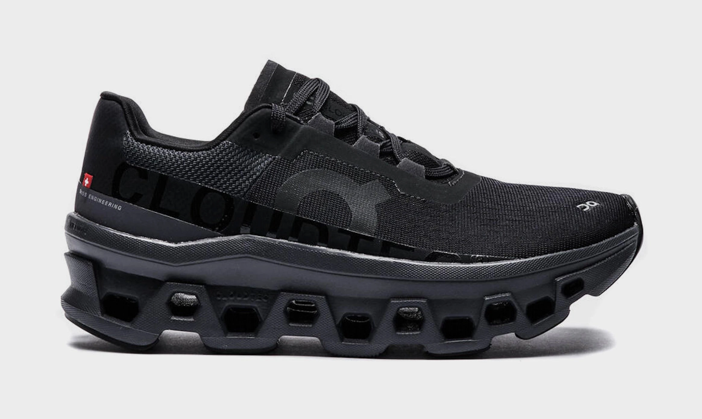 Cloudmonster Womens Running Shoes (Black/Magnet) on running shoes latest models performance