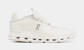 Cloudnova Mens Running Shoes (Undyed White/White) on running shoes latest models performance