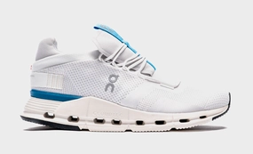 Cloudnova Mens Running Shoes (White/Blue) on running shoes latest models performance