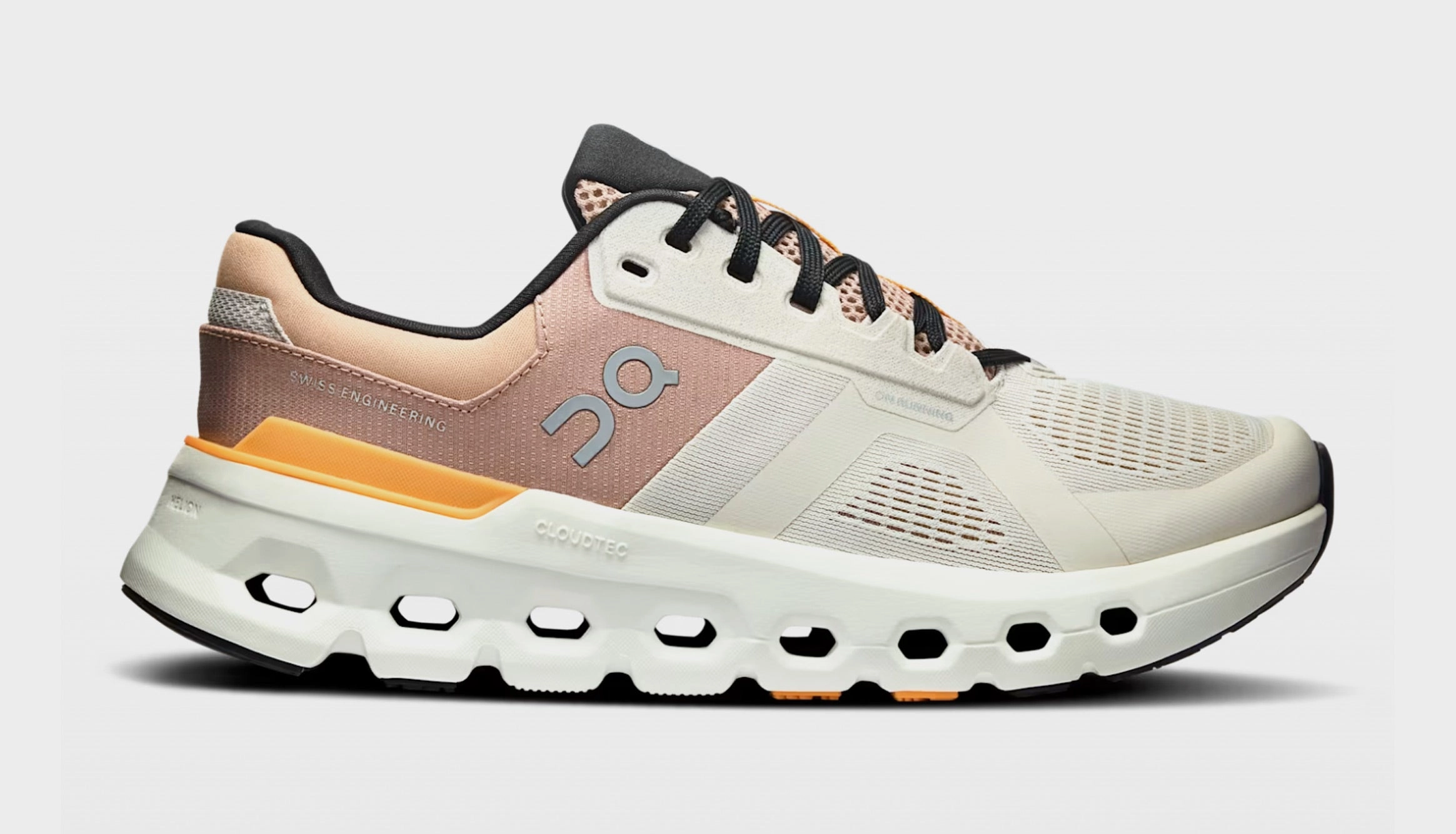 Cloudrunner 2 Womens Running Shoes (Pearl/Tangerine) on running shoes latest models performance