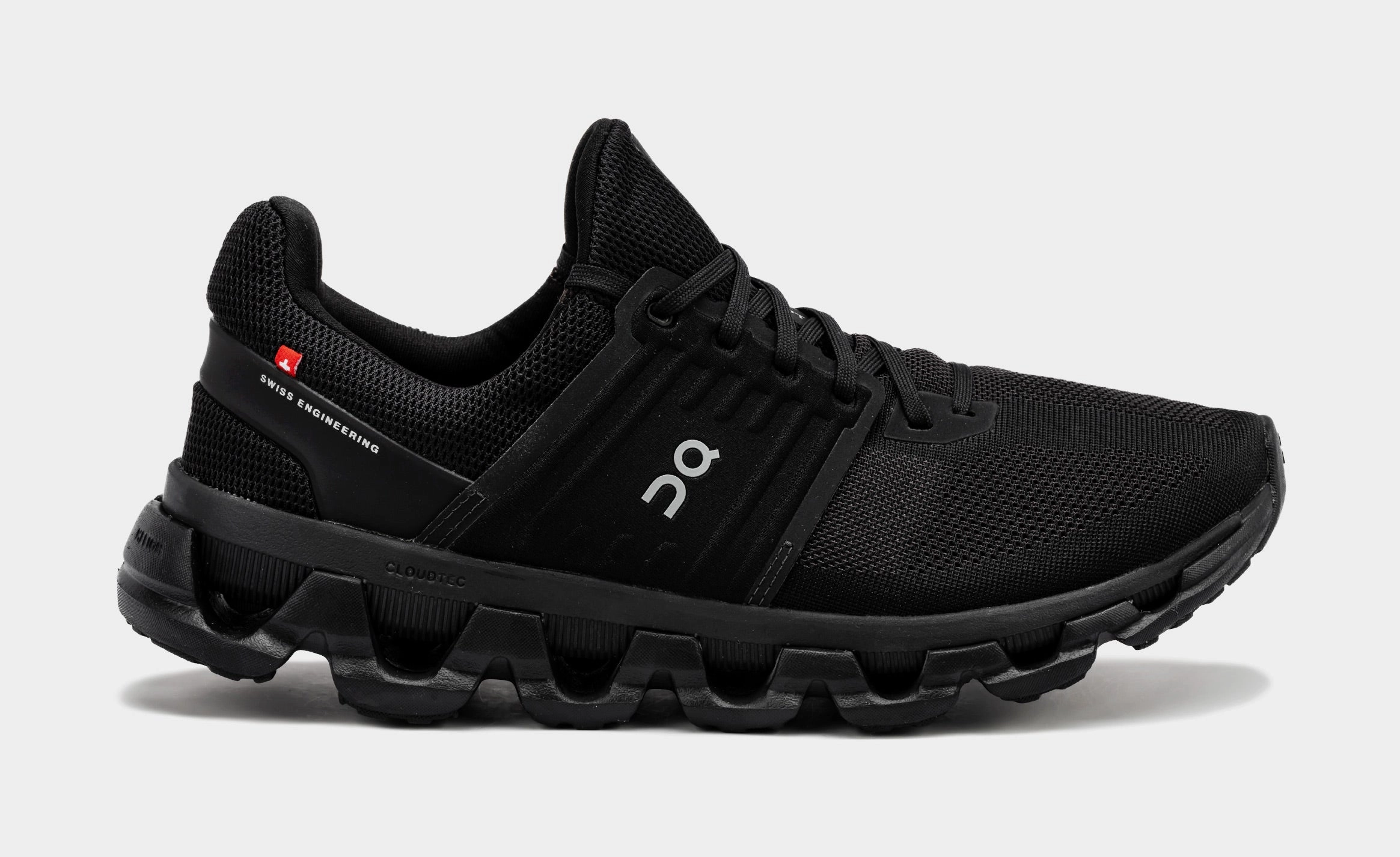 Cloudswift 3 AD Mens Running Shoes (Black) on running shoes latest models performance