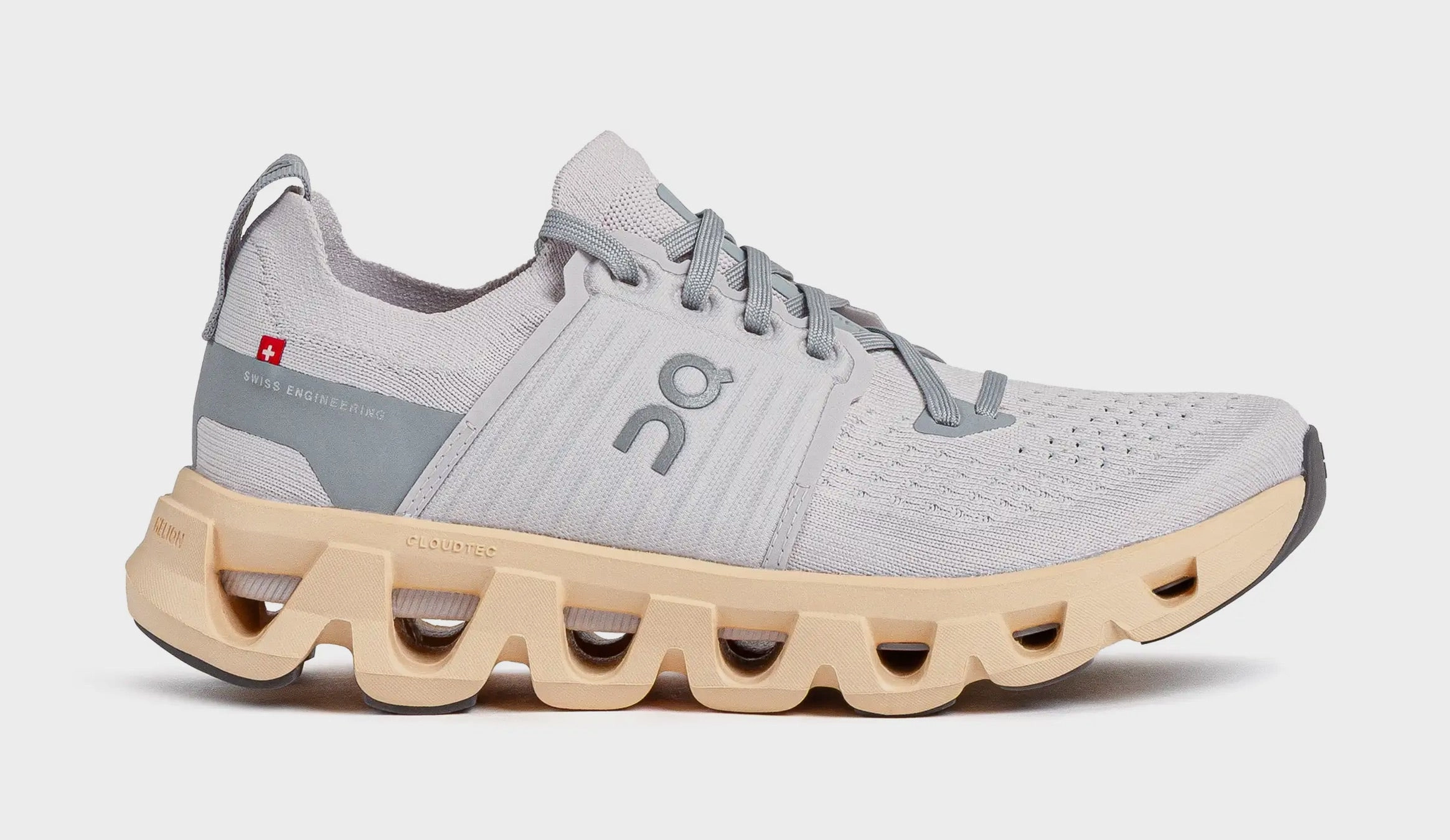 Cloudswift 4 Womens Running Shoes (Frost/Blonde) on running shoes latest models performance