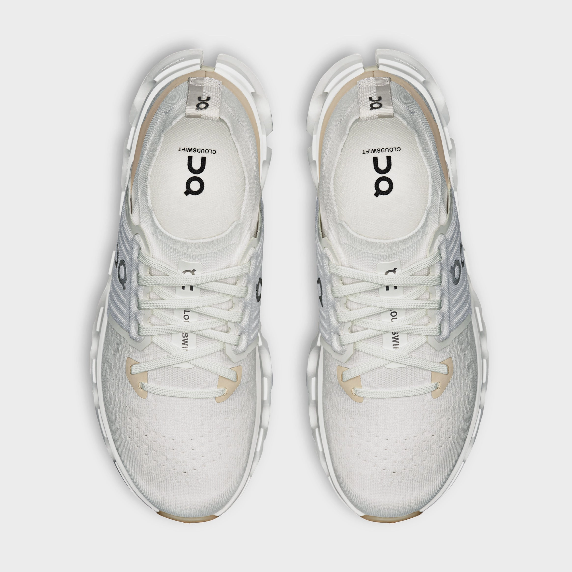 Cloudswift 4 Womens Running Shoes (White/Cream) On Running Womens Shoes