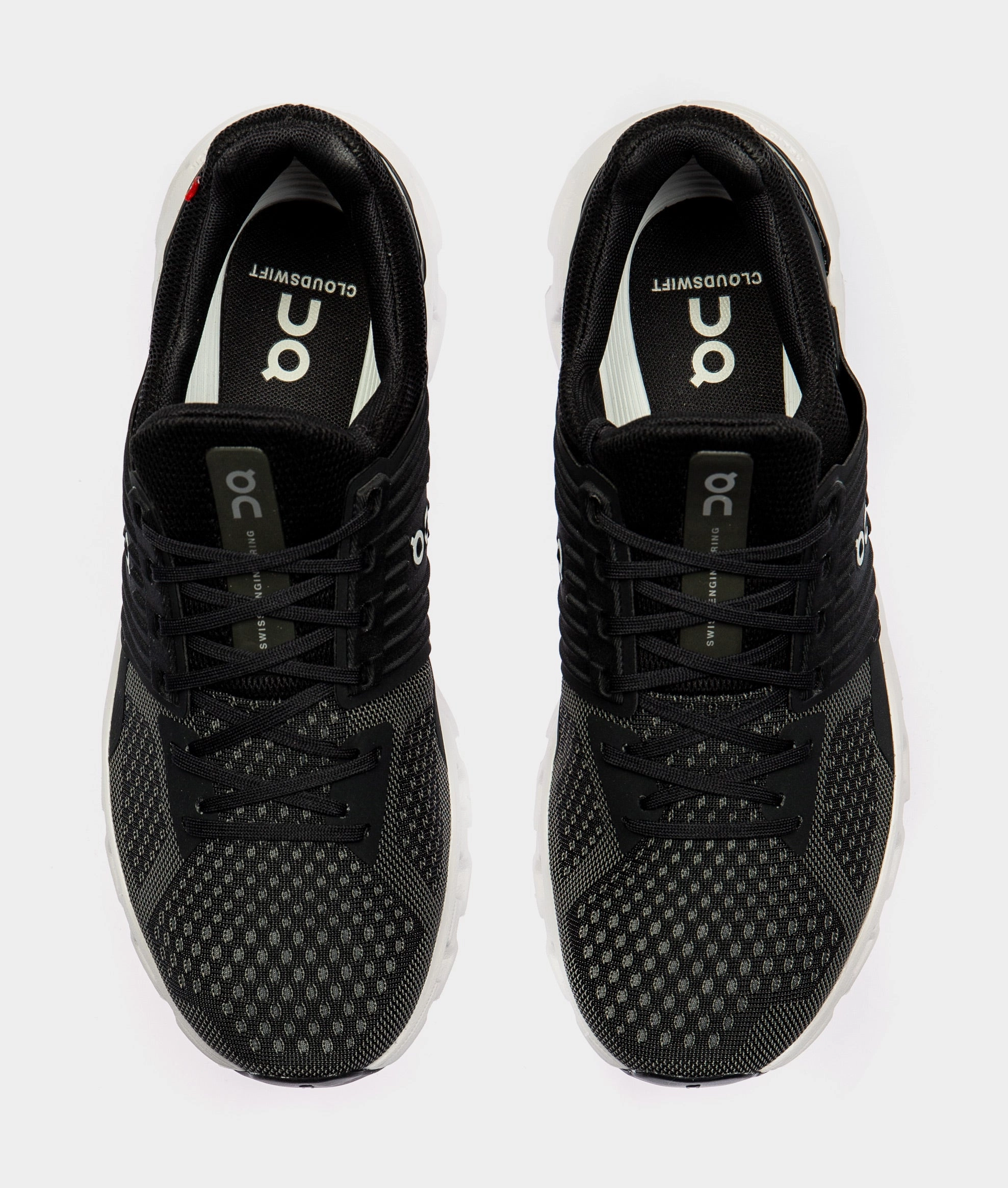 Cloudswift Mens Running Shoes (Black) On Running Womens Shoes
