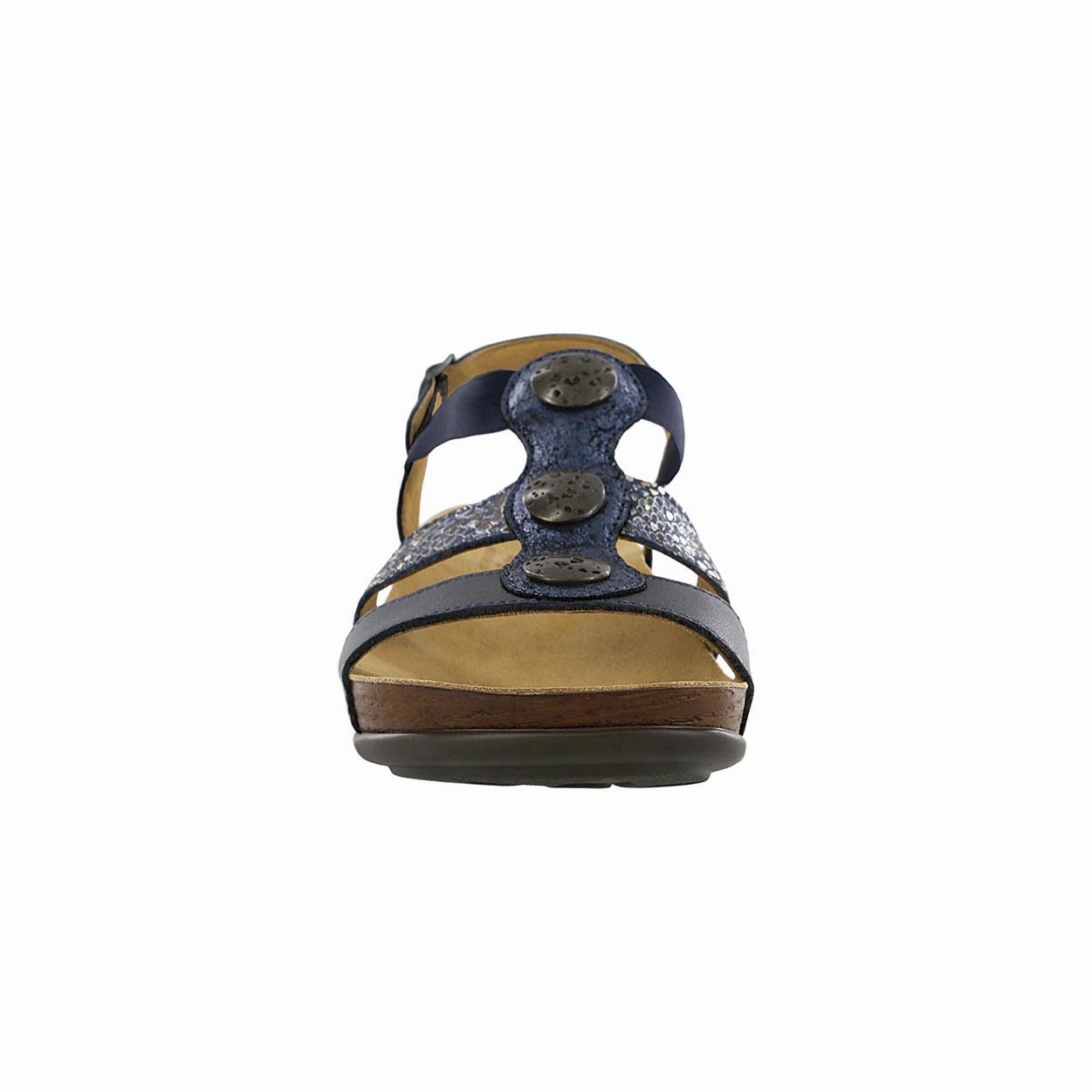 Clover - Navy/Multisnake SAS orthopedic comfort shoes