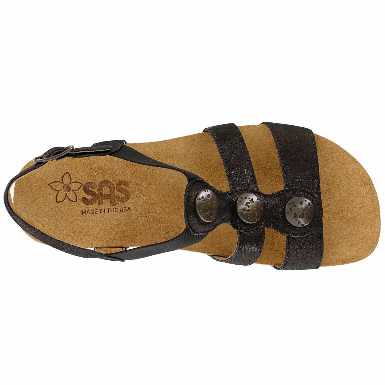 Clover - Space Nero SAS orthopedic comfort shoes