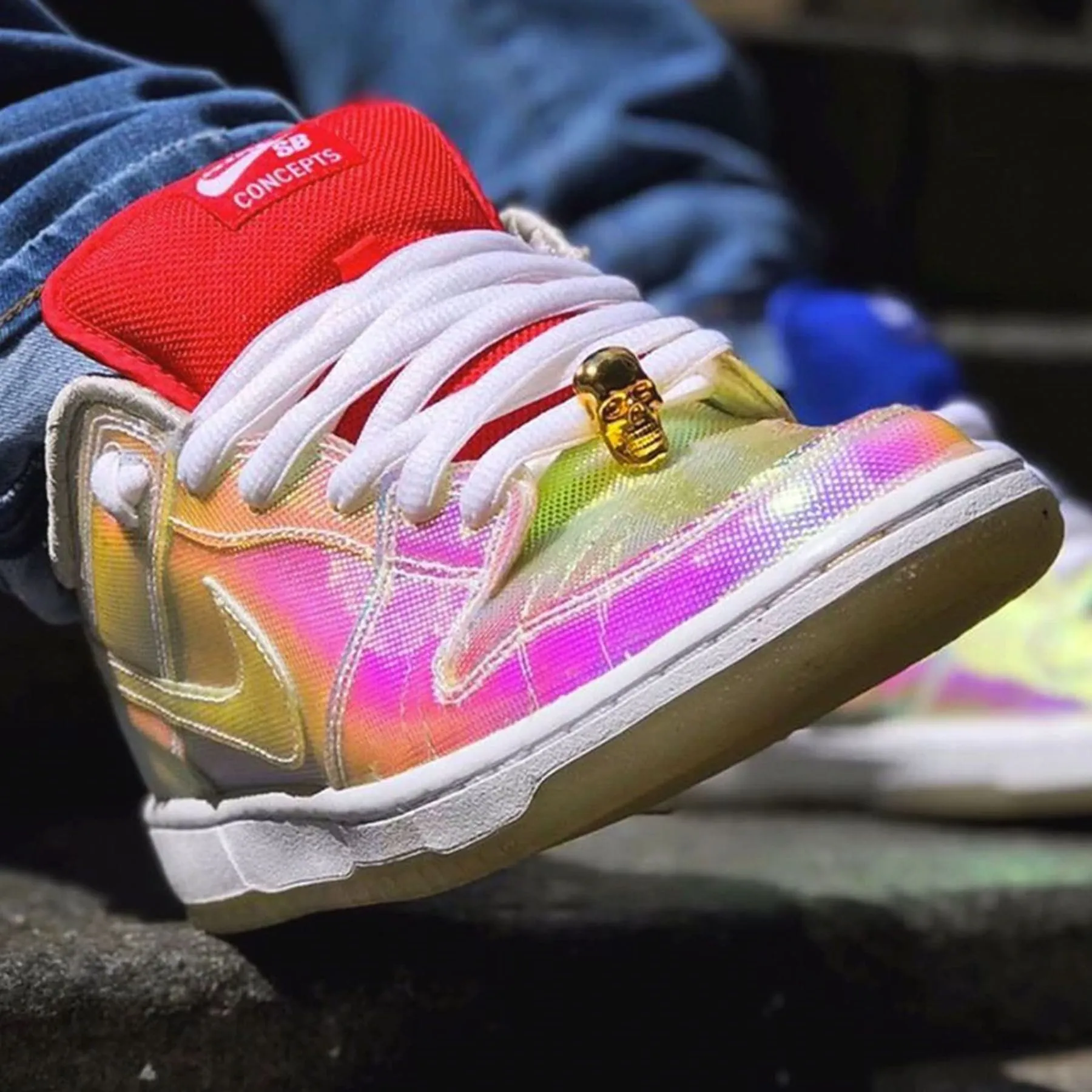Concepts x Nike Dunk Low Pro SB 'Holy Grail' Nike SB skateboarding shoes