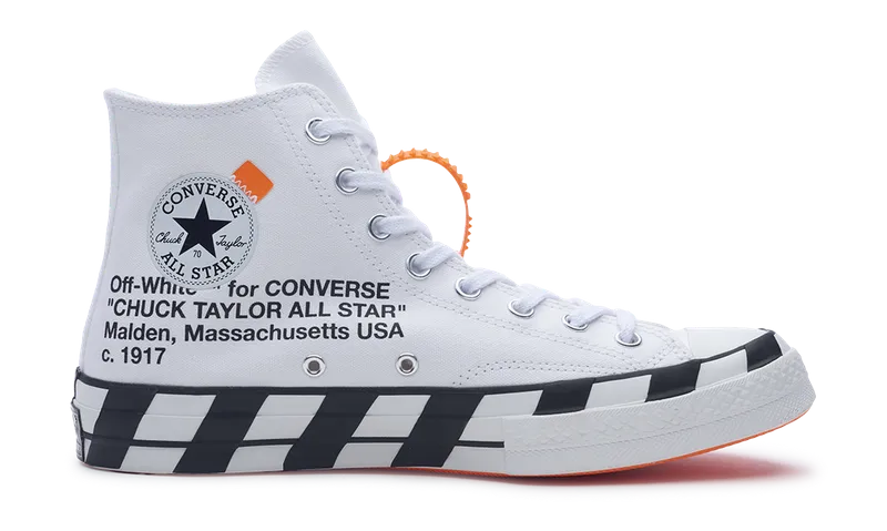 Converse Chuck Taylor All-Star x OFF-WHITE 2018 (163862C) Men's Size 4-13 Off White editions