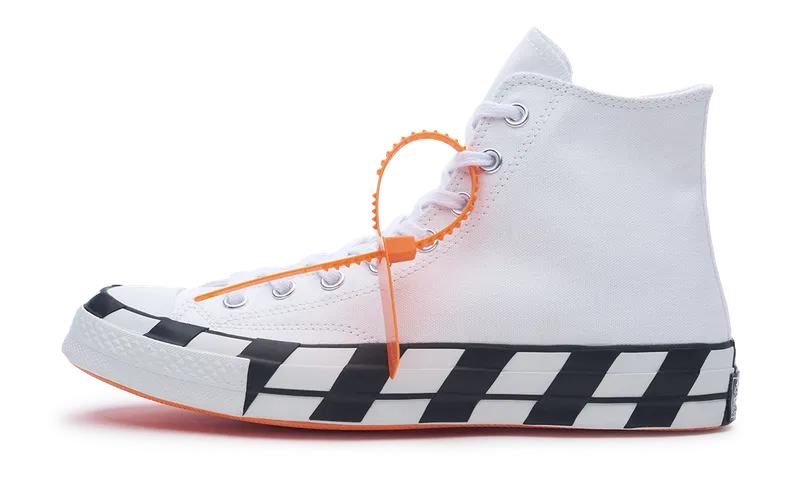 Converse Chuck Taylor All-Star x OFF-WHITE 2018 (163862C) Men's Size 4-13 nike x off white trendy collaboration shoes