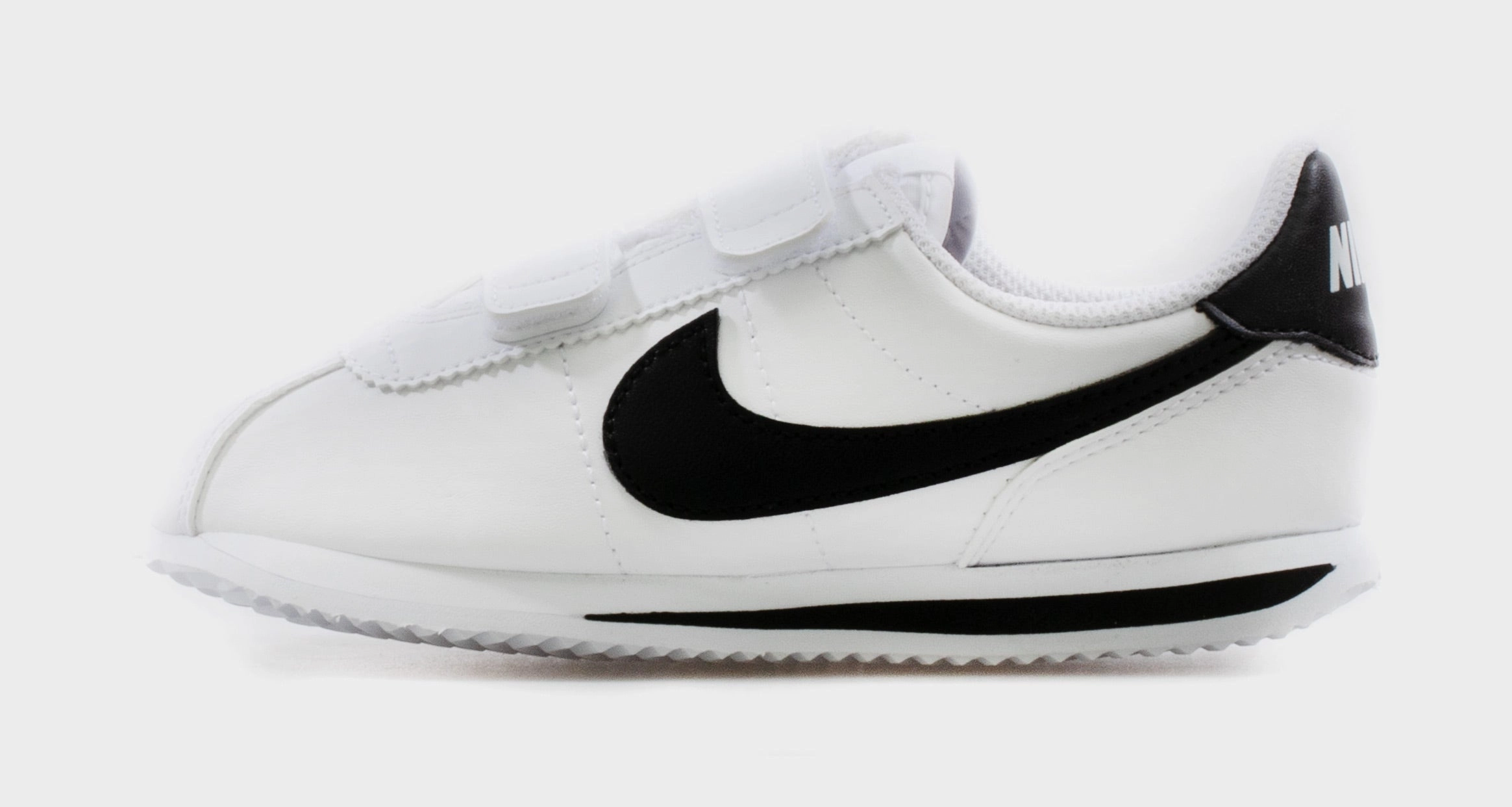 Cortez Basic Preschool Lifestyle Shoe (White) Classic Cortez