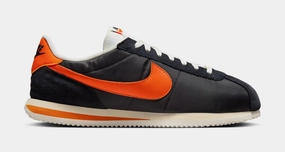 Cortez Textile Mens Lifestyle Shoes (Black/Safety Orange/Sail/Muslin) nike cortez retro running shoes classic style