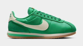 Cortez Textile Womens Lifestyle Shoes (Stadium Green/Safety Orange/Gum Light Brown/Coconut Milk) nike cortez retro running shoes classic style