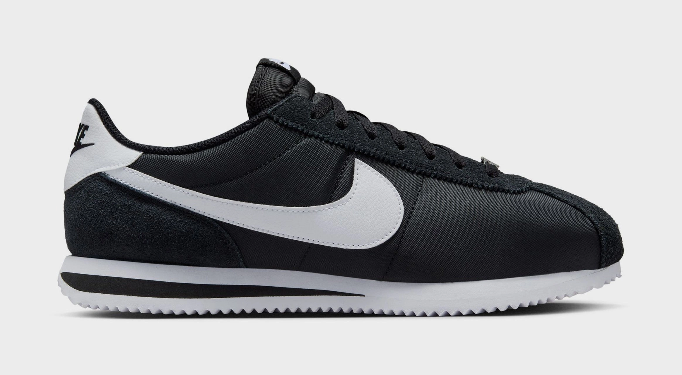 Cortez TXT Mens Lifestyle Shoes (Black/White) nike cortez retro running shoes classic style