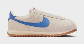 Cortez Vintage Suede Sanddrift Game Royal Womens Running Shoes (Sanddrift/Game Royal) nike cortez retro running shoes classic style