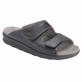 Cozy - Black SAS comfort walking shoes with supportive build