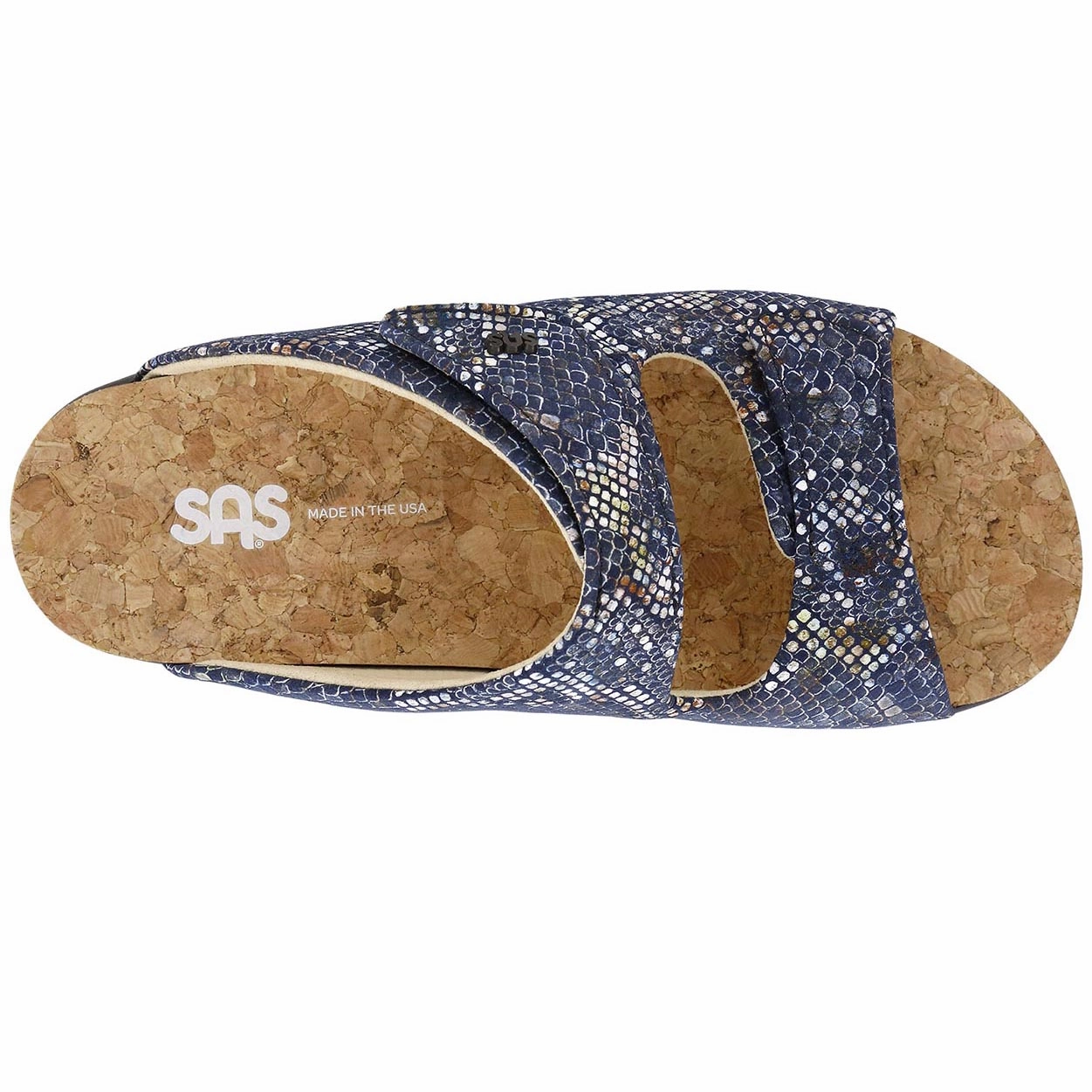 Cozy - Multisnake Navy SAS orthopedic comfort shoes
