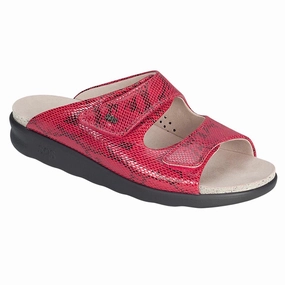 Cozy - Red Snake SAS comfort walking shoes with supportive build