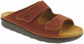Cozy - Rust SAS comfort walking shoes with supportive build