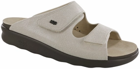 Cozy - Web Linen SAS comfort walking shoes with supportive build