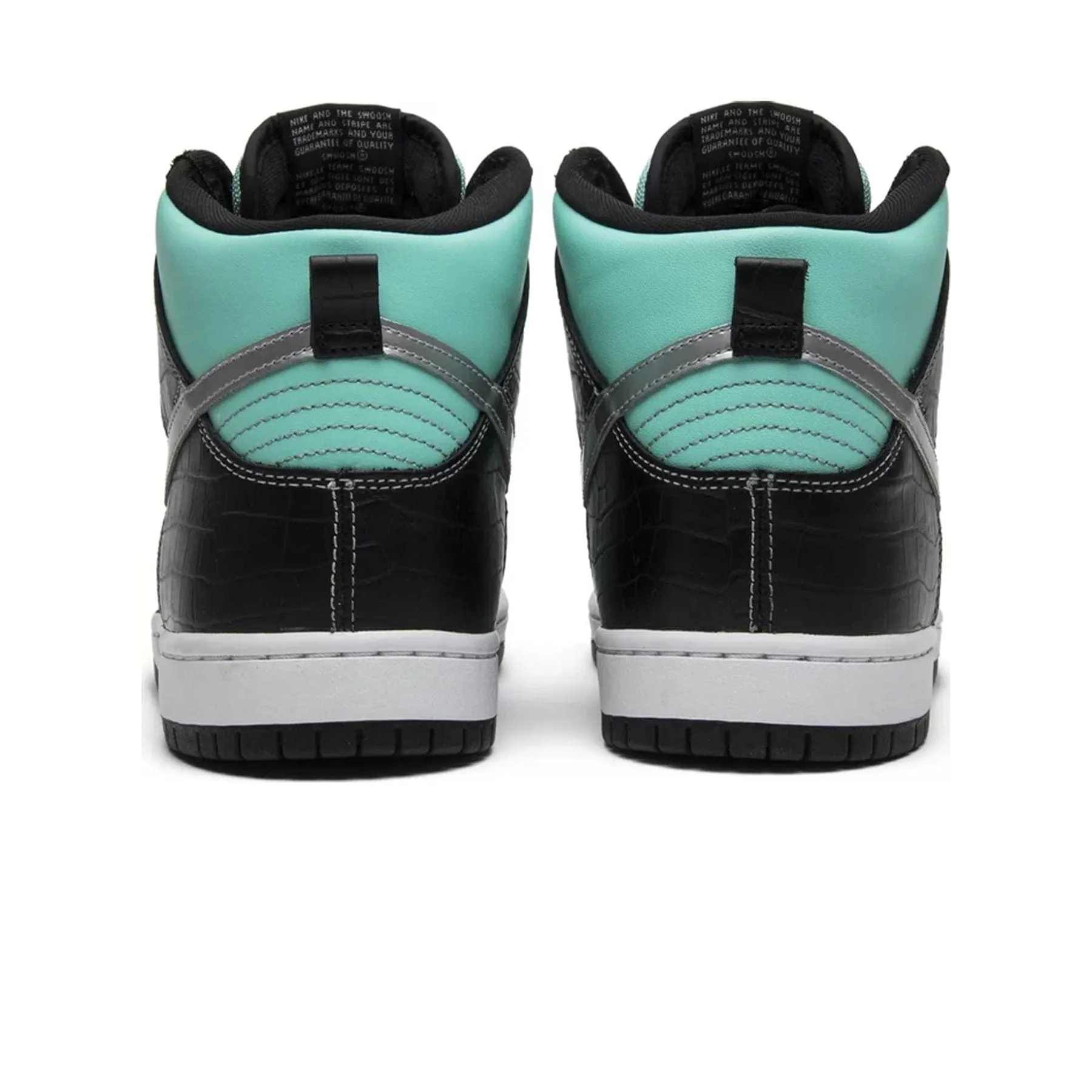 Diamond Supply Co. x Nike Dunk High Premium SB 'Tiffany' Nike SB skateboarding shoes