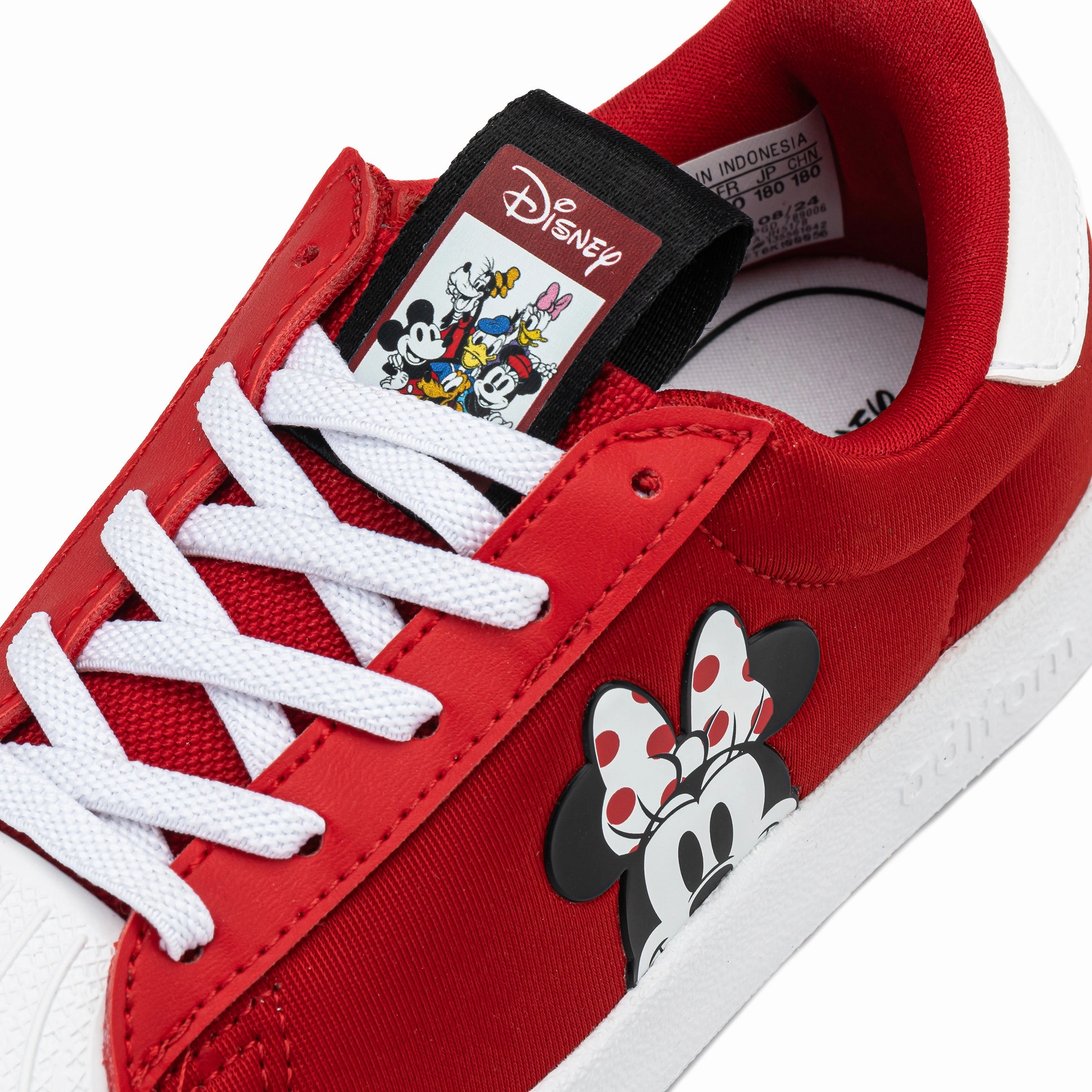 Disney x Adifom Superstar 360 Preschool Lifestyle Shoes (Red/White) Shell toe urban sneakers