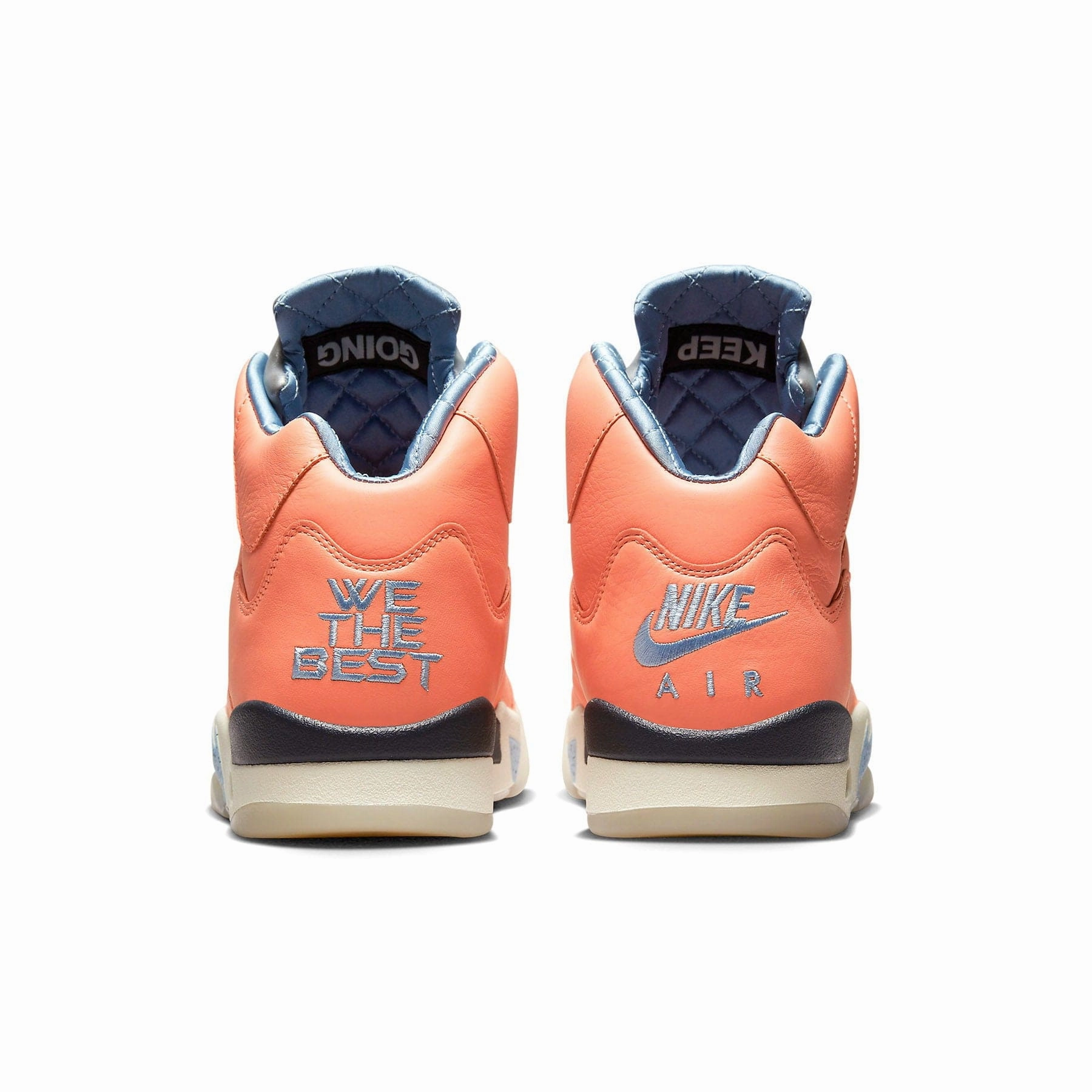 DJ Khaled x Air Jordan 5 Retro 'We The Best - Crimson Bliss' Cushioned active lifestyle kicks