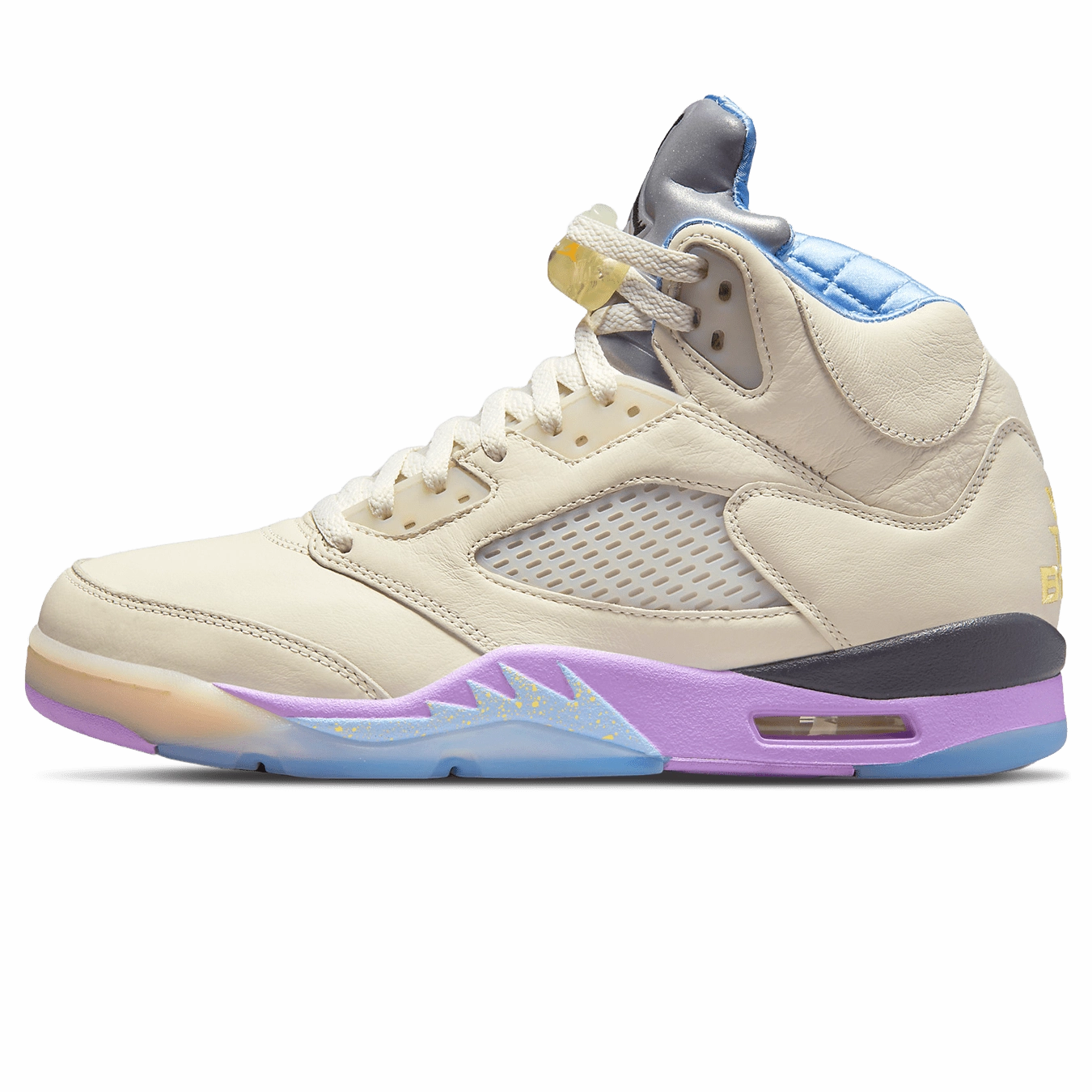 DJ Khaled x Air Jordan 5 Retro 'We The Best - Sail' Jordan 5 shoes with premium finish