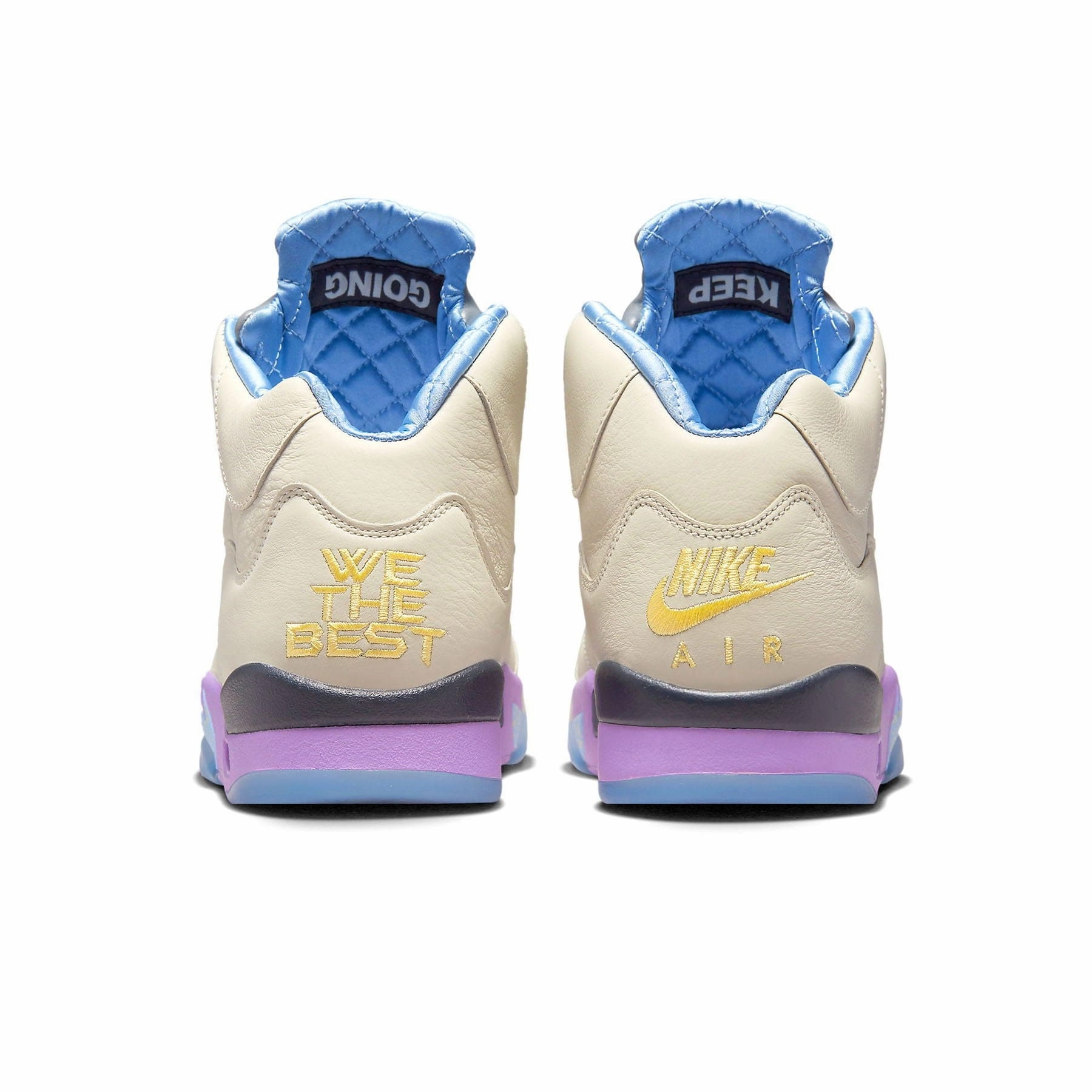 DJ Khaled x Air Jordan 5 Retro 'We The Best - Sail' Cushioned active lifestyle kicks