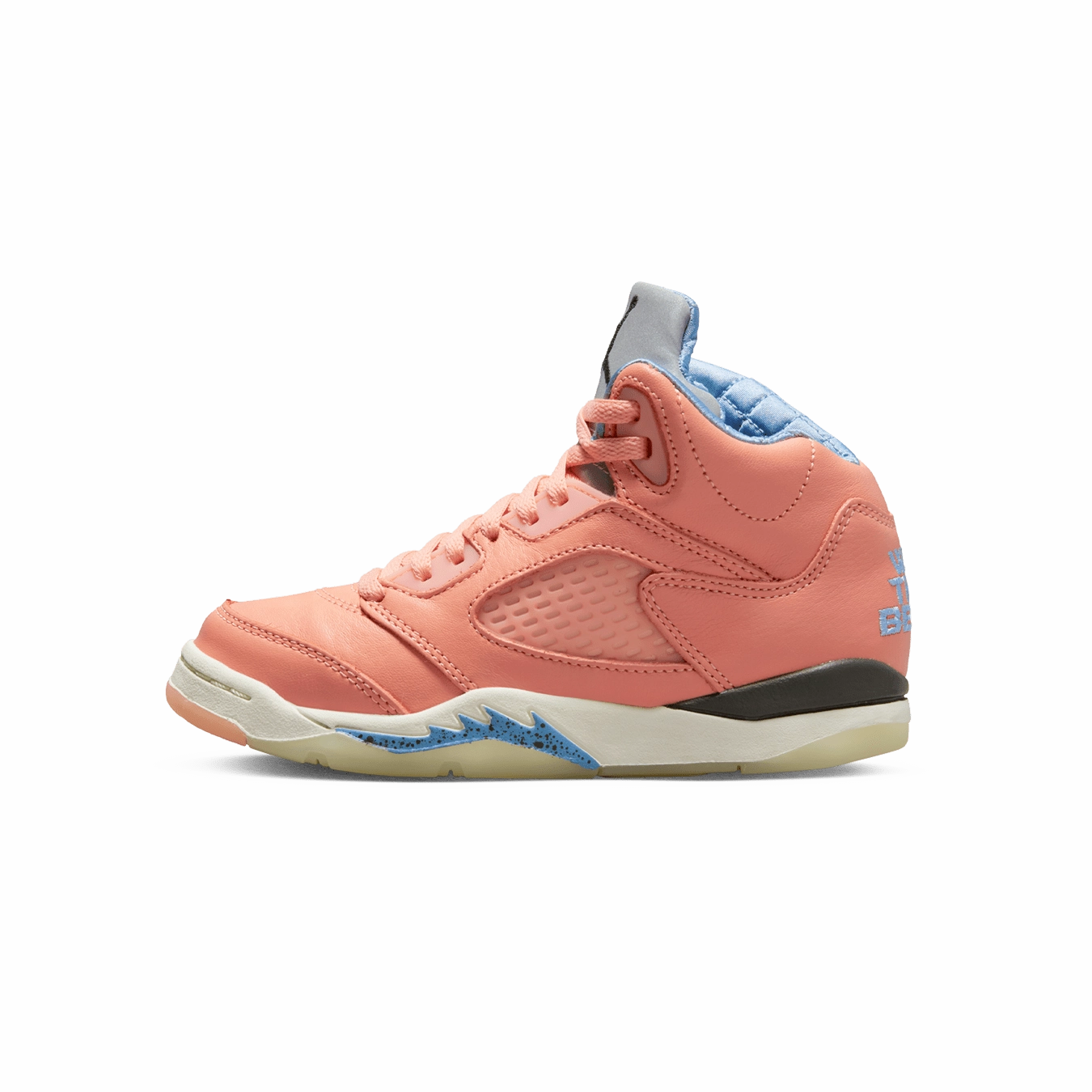 DJ Khaled x Jordan 5 Retro PS 'We The Best - Crimson Bliss' Jordan 5 shoes with premium finish
