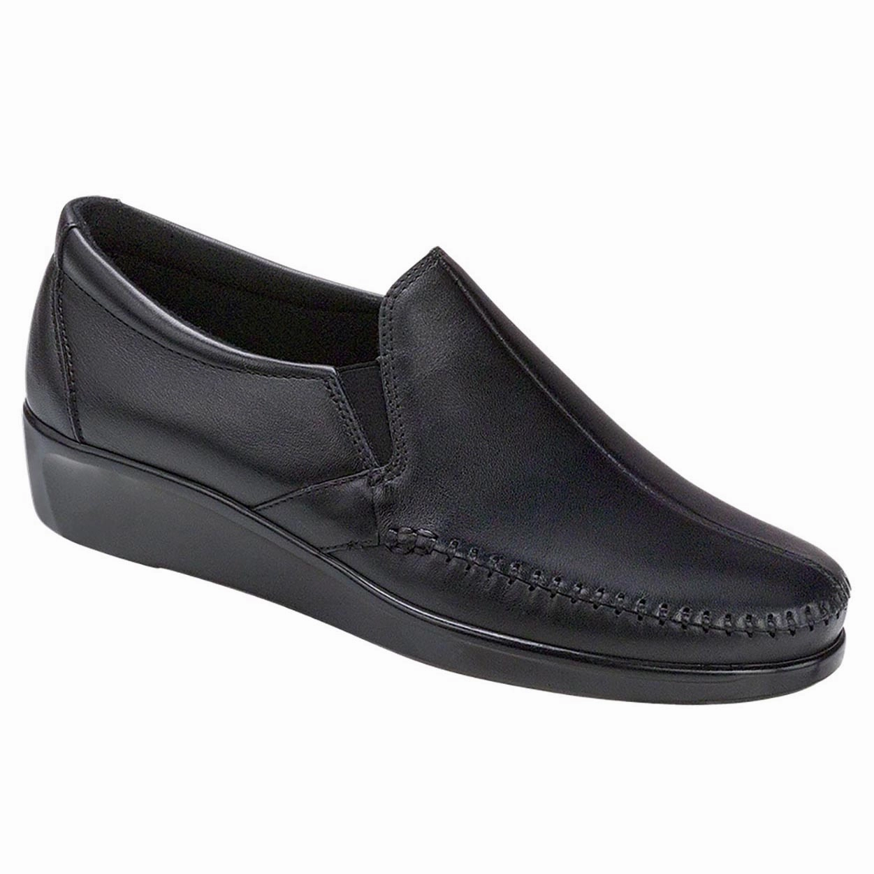Dream - Black SAS comfort walking shoes with supportive build