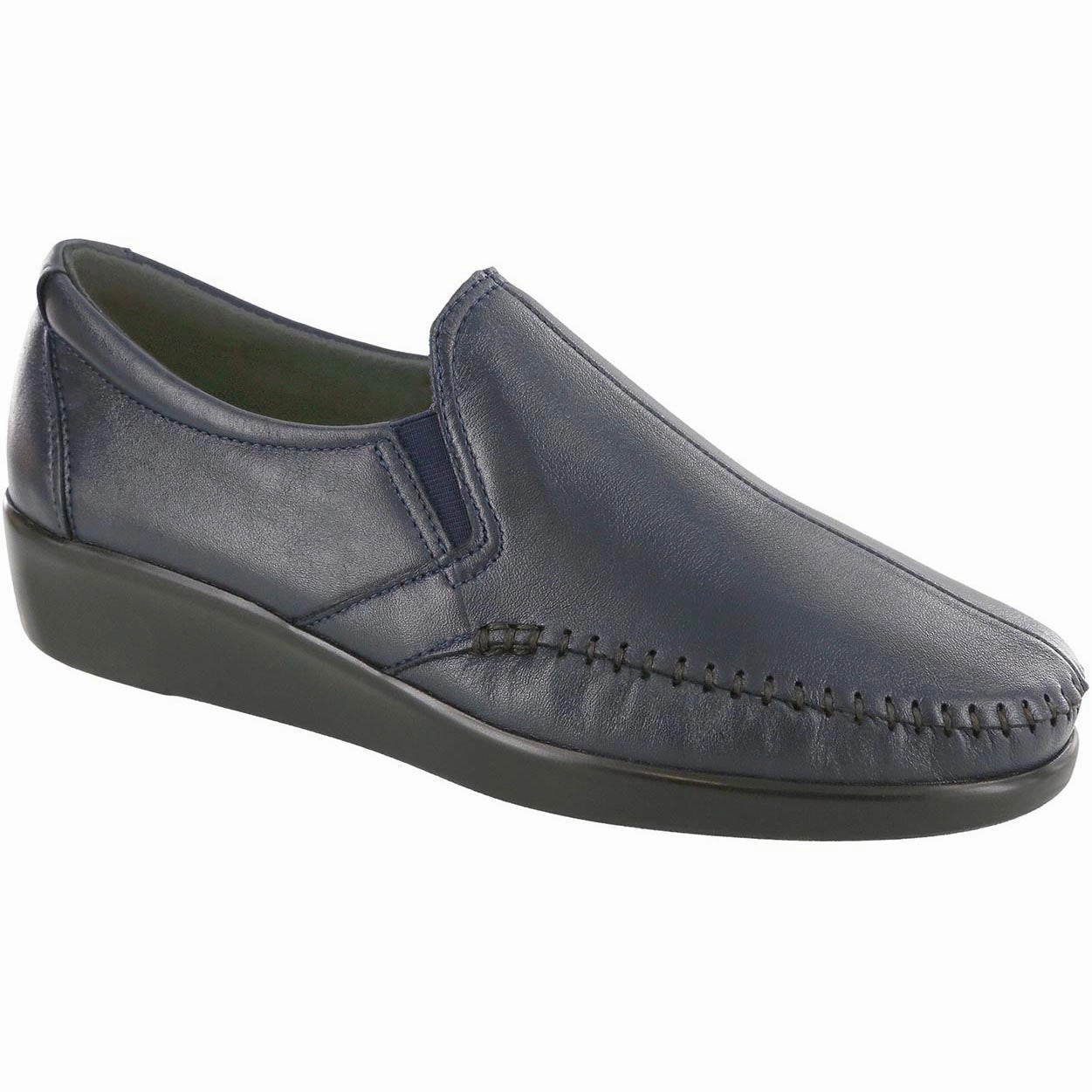 Dream -  Navy SAS comfort walking shoes with supportive build