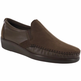 Dream - Turf Coffee SAS comfort walking shoes with supportive build