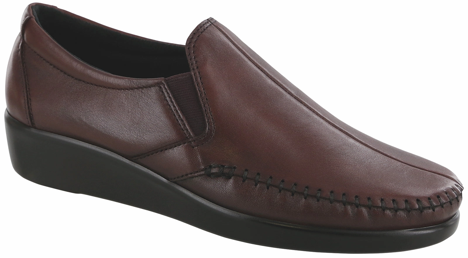 Dream - Wine SAS comfort walking shoes with supportive build