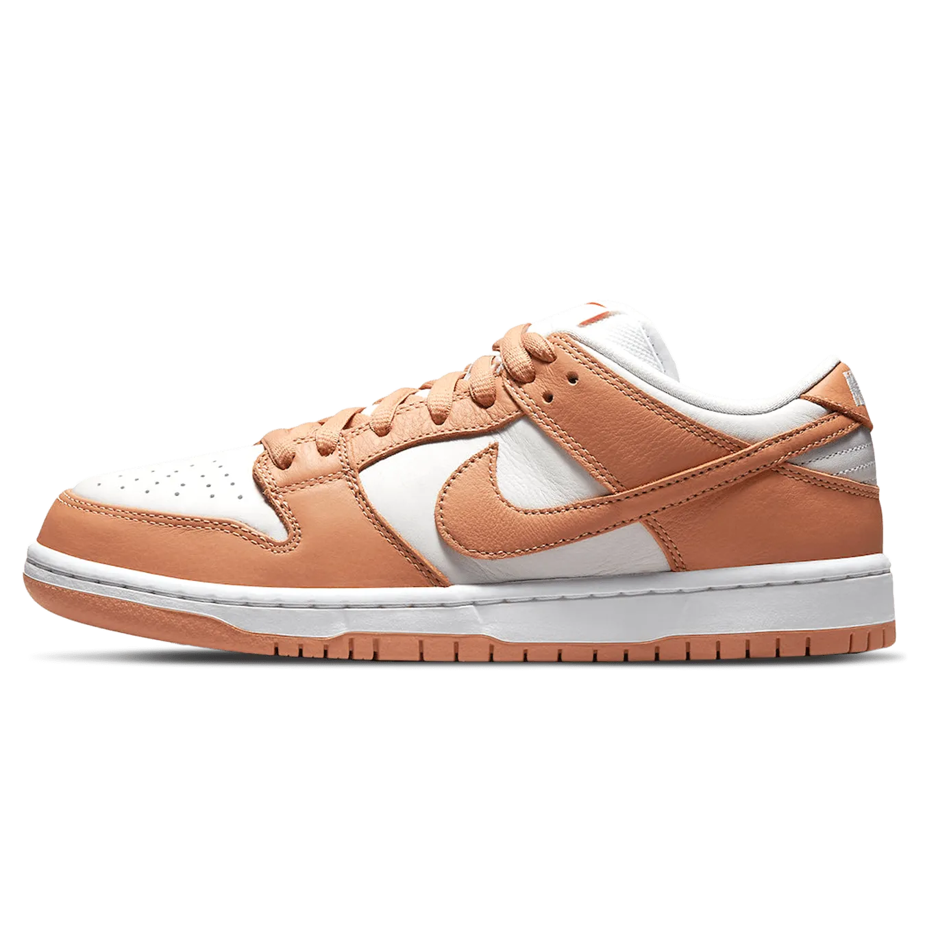 Dunk Low Pro ISO SB 'Light Cognac' Nike SB skate shoes with padded support and grip