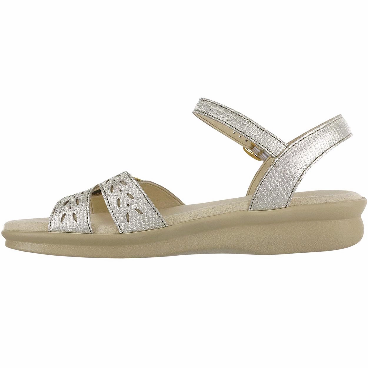 Duo - Gold Linen SAS orthopedic comfort shoes
