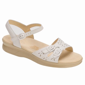 Duo - White SAS comfort walking shoes with supportive build