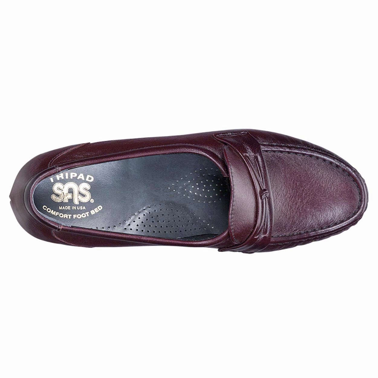 Easier - Antique Wine SAS orthopedic comfort shoes