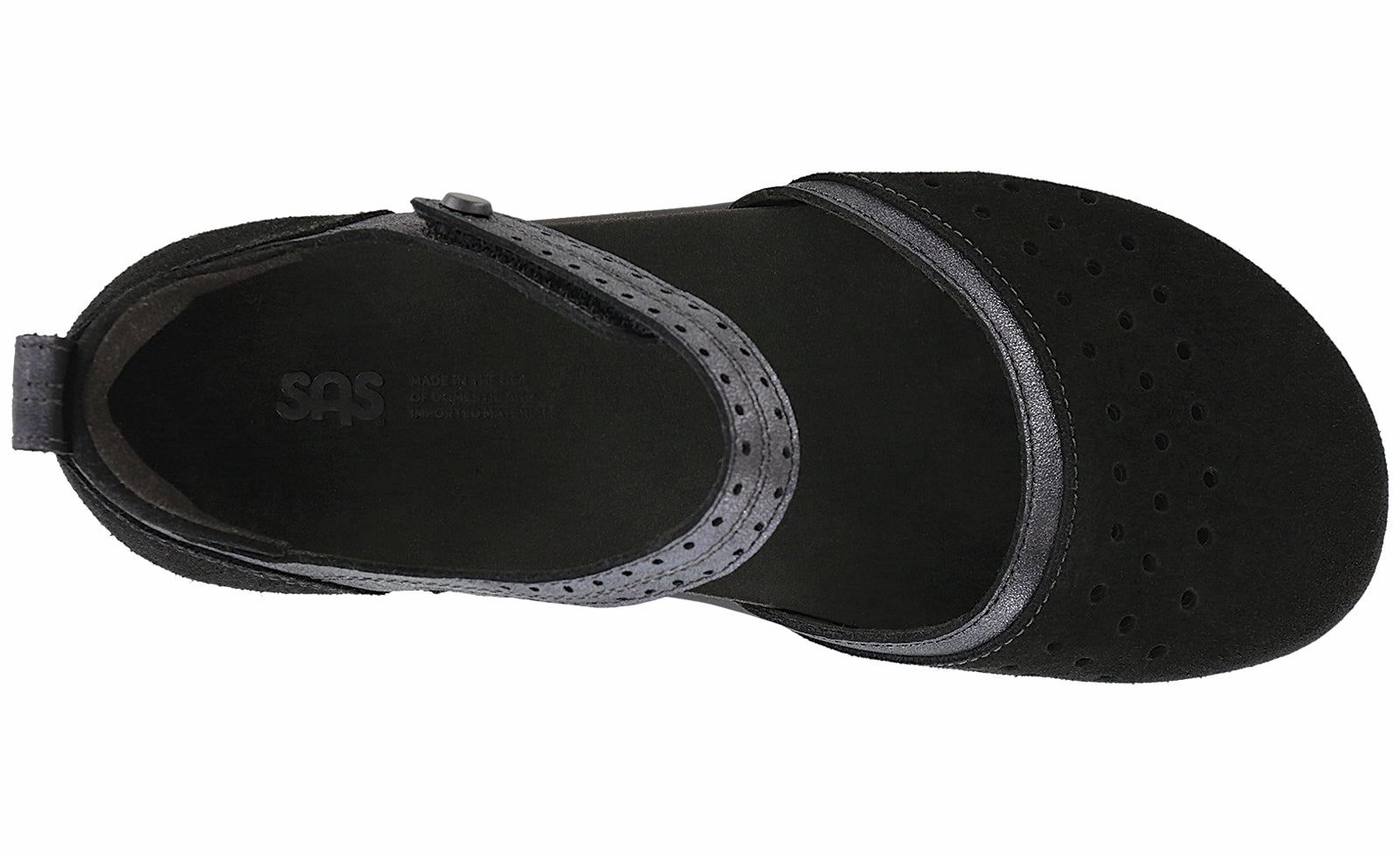 Eden - Resin Black SAS orthopedic comfort shoes