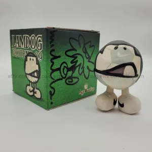 ETTV 2005 Michael Lau Crazysmiles LamDog Football 09 Lamball Signed Remarque Sketch by Michael Lau