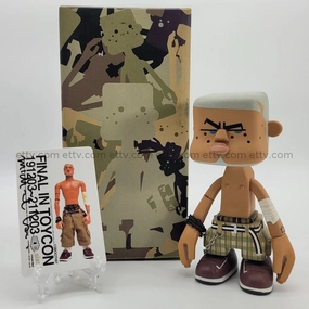 ETTV 2003 Michael Lau SQUARE Gardener Crazysmile 007 Figure - COA Card Hand Signed