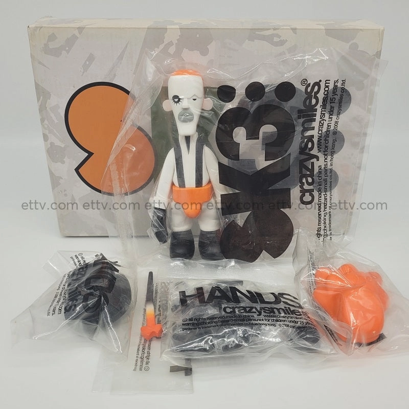 ETTV 2008 Michael Lau x Stanley Kubrick - SK3 A Clockwork Orange Crazysmiles GARDENER 009 NEW