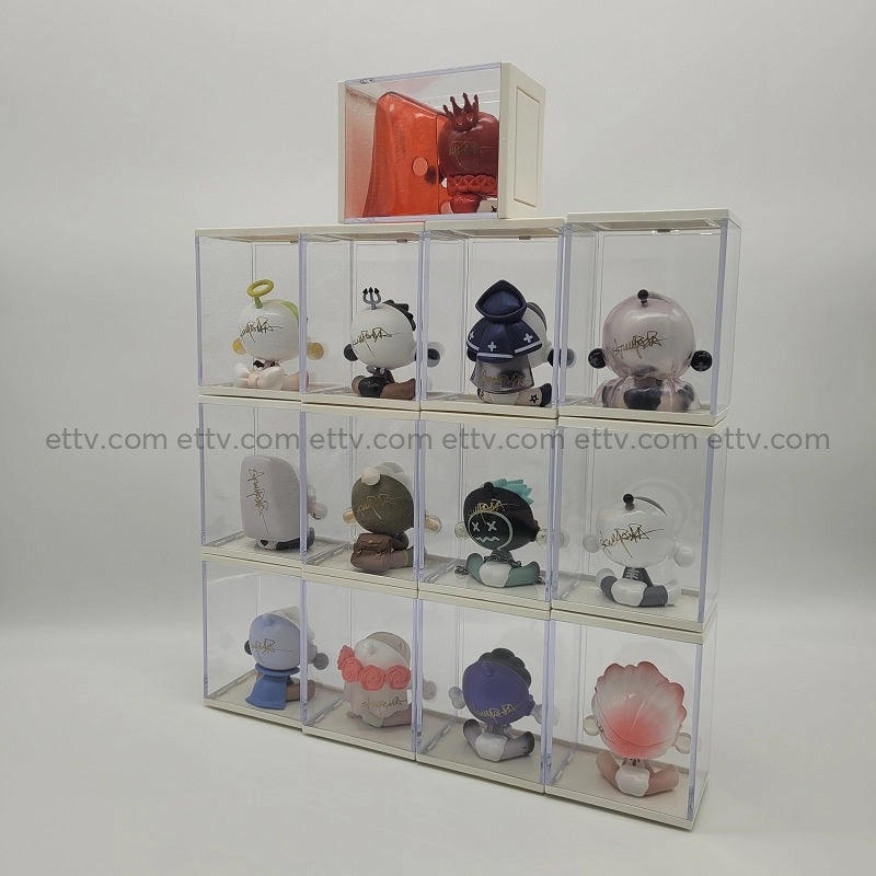 ETTV 2020 POPMART SKULLPANDA Ancient Castle Series - Complete Set with Secret Chase, All 13 Figures Hand-Signed